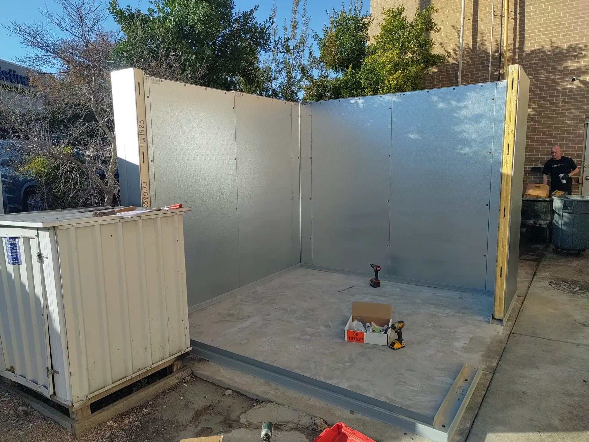 Commercial Walk In Cooler Box Construction