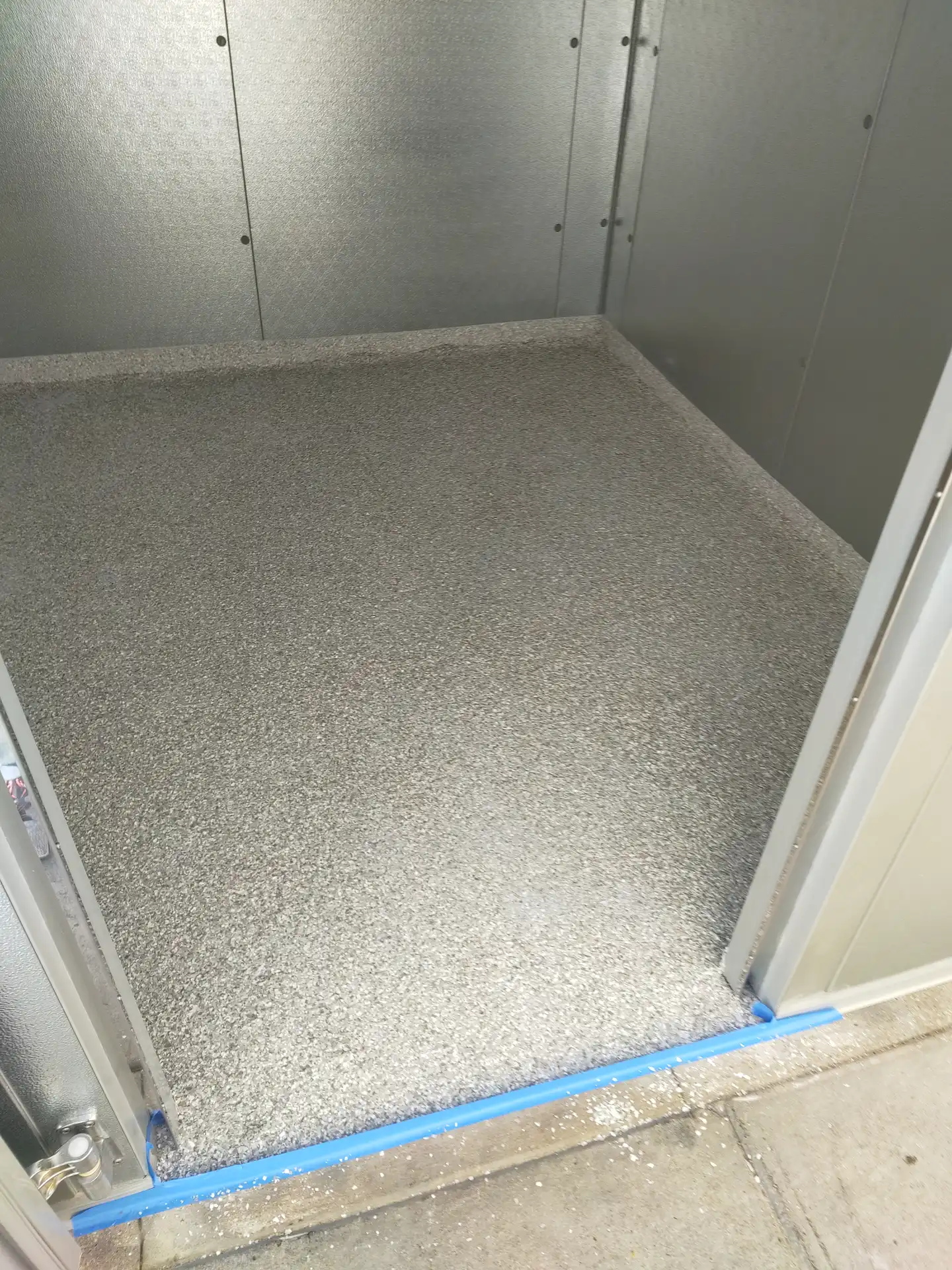 Walk In Cooler Finish